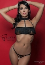 Lingerie Luxxa CACHOU BODY OUVERT CAGE A PLUMES 1