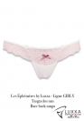 Lingerie Luxxa GIRLY TANGA DOS NU A LACET 1
