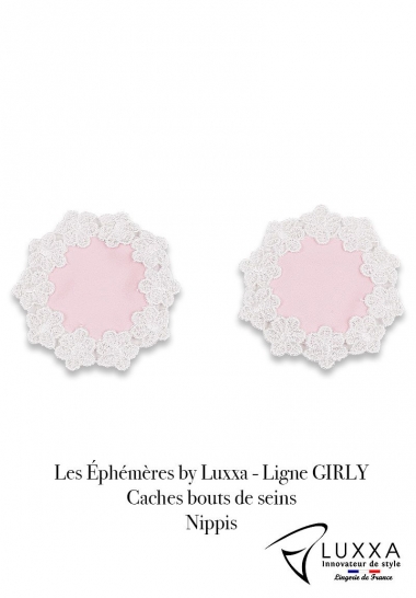 Lingerie Luxxa GIRLY CACHES BOUTS DE SEINS à COLLER