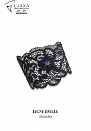 Bijoux Lingerie Luxxa BRACELET A STRASS BLEU